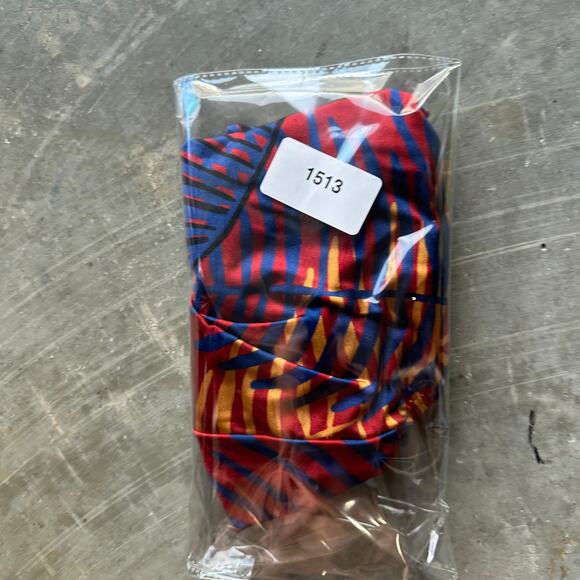 Salinas One Piece Swimsuit Women's S Tropical Multi Color Halter Bathing Suit - Picture 8 of 8